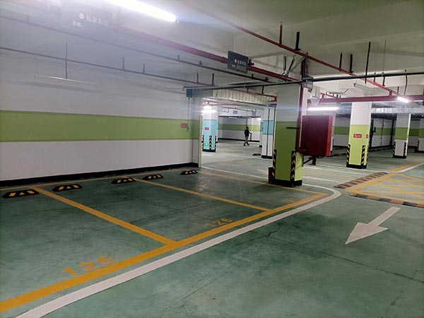 金寨小区划线